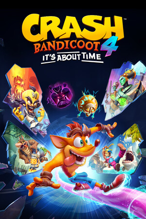 Crash Bandicoot 4: It's About Time cover art